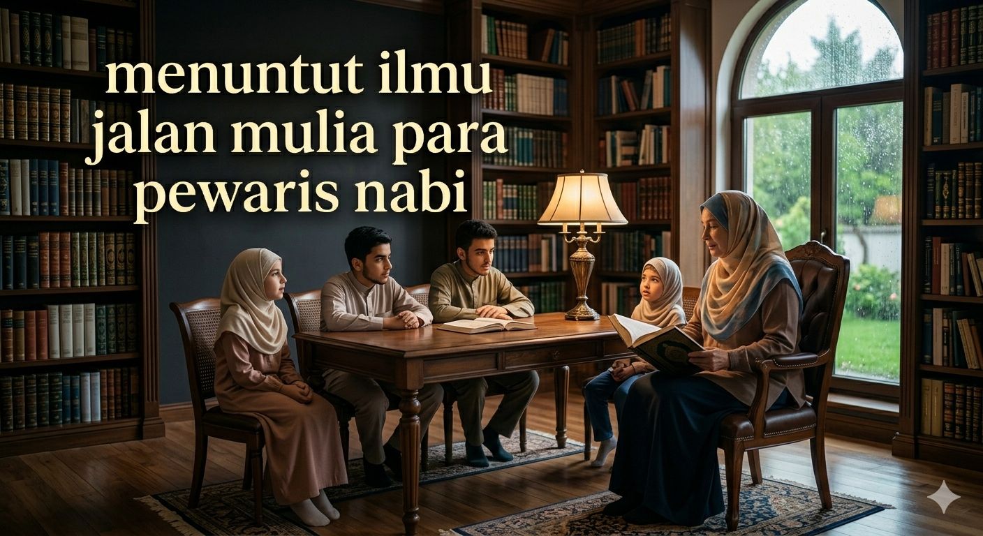Menuntut Ilmu Jalan Mulia Para Pewaris Nabi