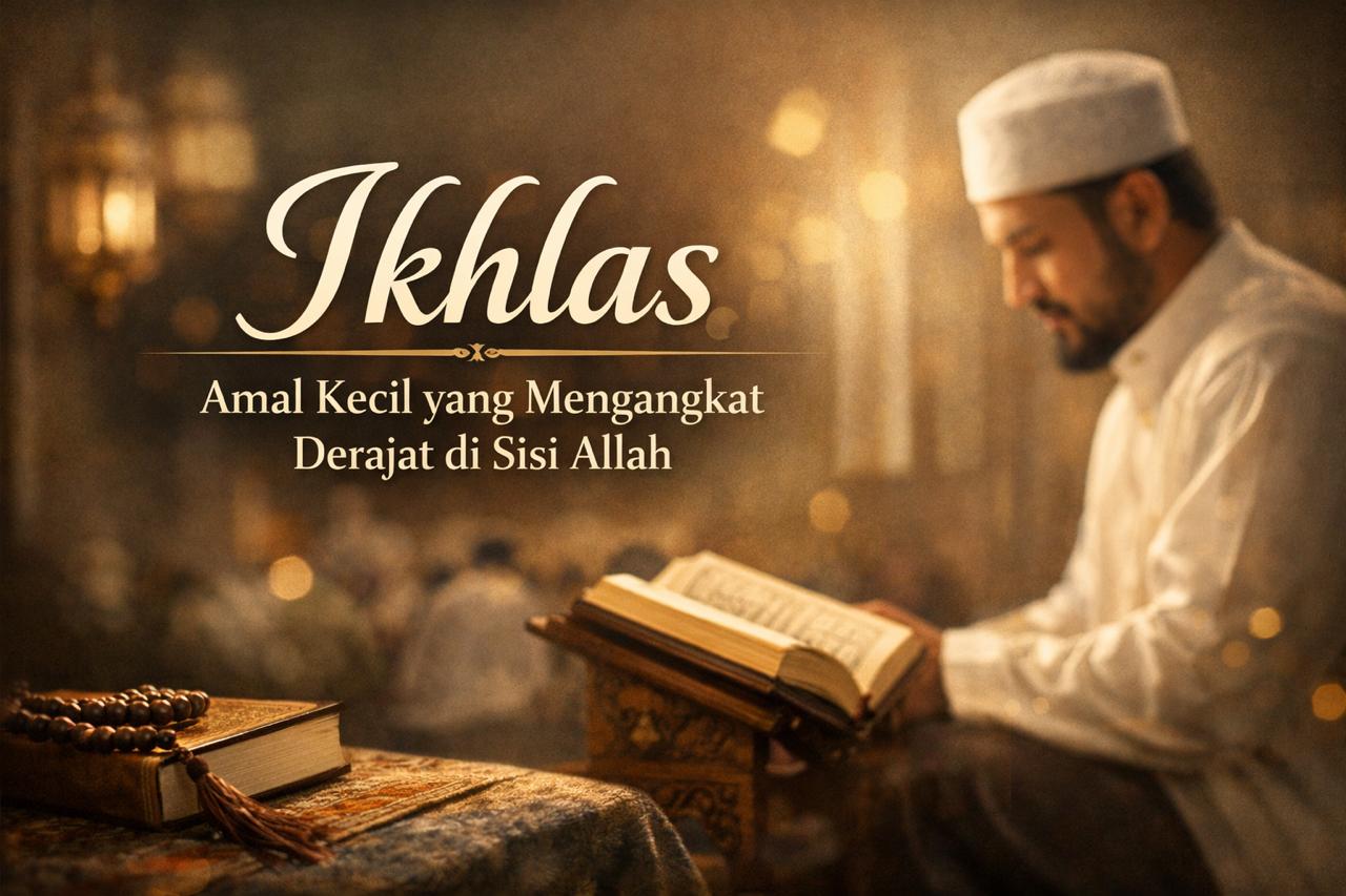 Ikhlas Amal Kecil yang Mengangkat Derajat di Sisi Allah