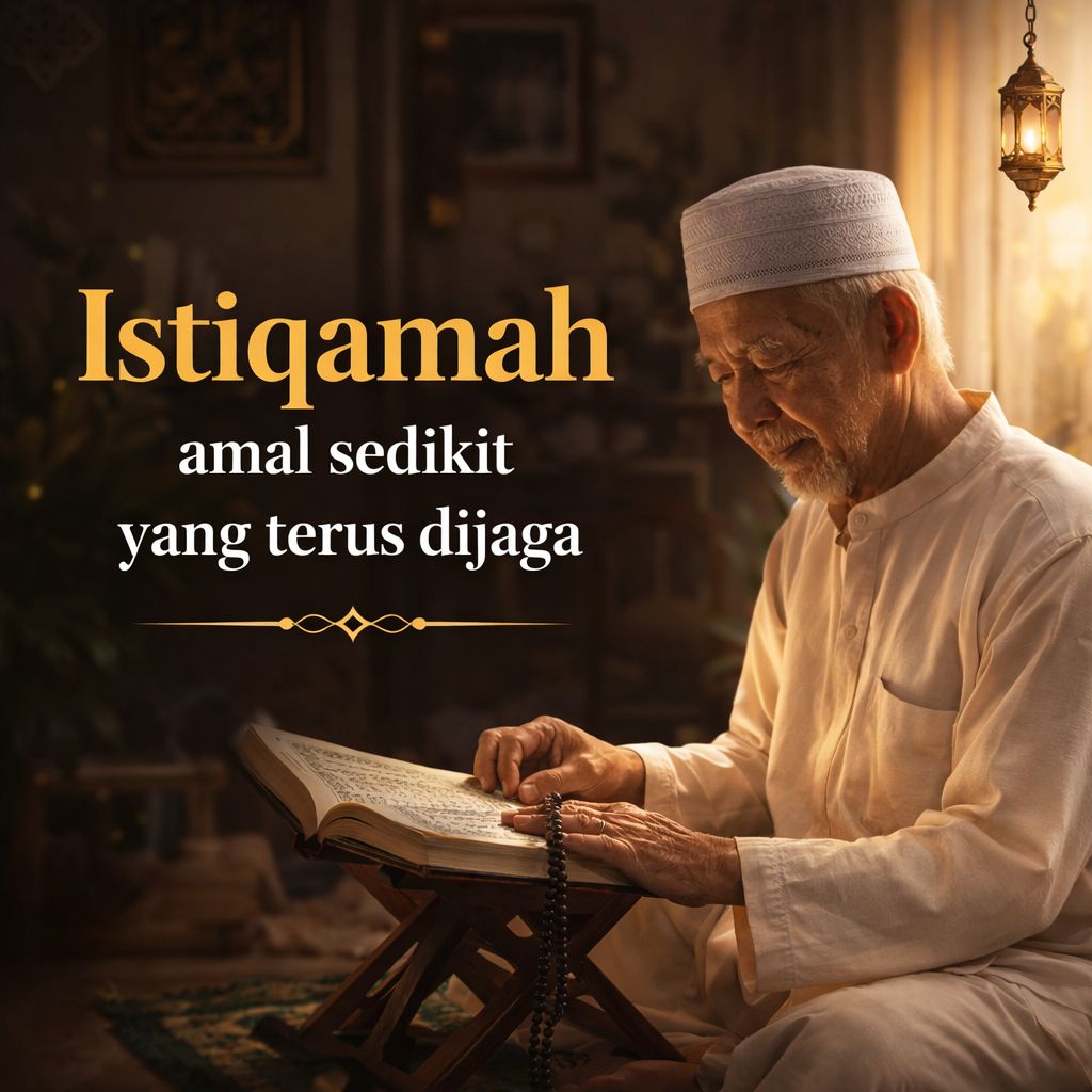 Istiqamah Amal Sedikit yang Terus Dijaga